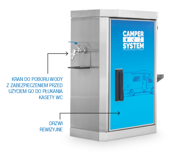 Model Drop Zero zapewnia opróżnianie kaset WC, za pośrednictwem szuflady zrzutowej otwieranej bez użycia dłoni.